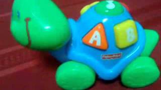 FisherPrice Laugh amp Learn RollAlong Turtle [upl. by Arawaj]