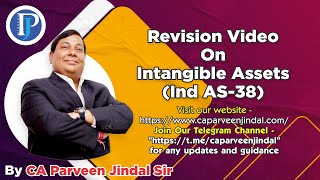 Revision Video On Intangible Assets Ind AS 38 [upl. by Eillek]