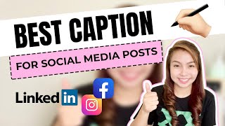 How to Write the Best Captions for your Social Media Posts  For Beginner Social Media Manager Eng [upl. by Seiber997]