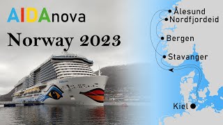 AIDAnova Norway 2023  AIDA Cruises [upl. by Ssyla]