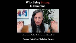 Christina Lopes  Why Being Strong Is Feminine  Ep 220 shorts [upl. by Atin]