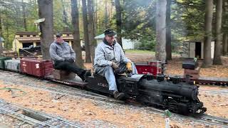 ALS Adirondack Live Steamers 2024 Blowdown 1 [upl. by Adliwa]