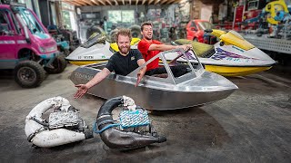 Building the World’s Smallest Twin Engine Jet Boat [upl. by Rahs]