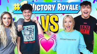 FaZe Jarvis amp NEW Girlfriend Vs FaZe Kay amp Girlfriend Fortnite Duos 1v1 [upl. by Mirilla710]