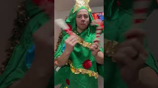 AWESOME Christmas Tree Costume Link in the comments christmas [upl. by Frasier]