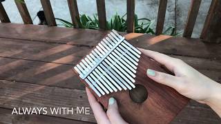 Always With Me From Spirited Away  Thumb Piano kalimba [upl. by Ylecic24]