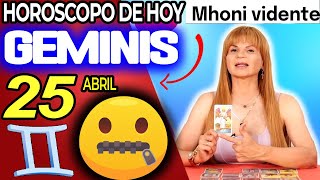 😮VIENE ALGO MUY BUENO💥ME DEJÓ MUDO🤐 Geminis ♊ MONHI VIDENTE 🔮 Horoscopo De Hoy 25 De Abril 2024 ❤️ [upl. by Honebein]