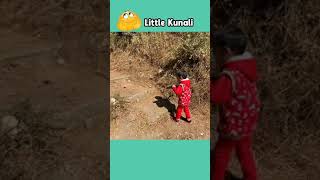 Little Kunali ☺️  Sourav Joshi Vlogs [upl. by Branden]