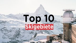 10 Skigebiete die jeder Skifahrer besucht haben sollte [upl. by Sucramad]