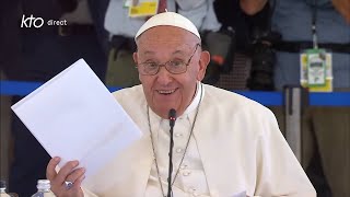 Discours du pape François au sommet du G7  14 juin 2024 [upl. by Llyrpa]