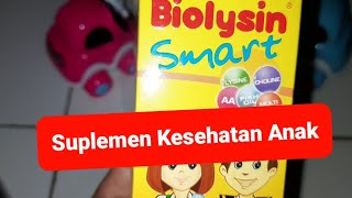 Biolysin Smart Suplemen Kesehatan Anak [upl. by Audris]