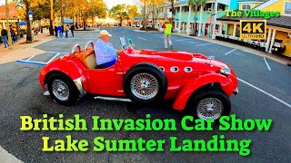 2022 British Invasion Car Show Drive In at Lake Sumter Landing [upl. by Rosenquist]