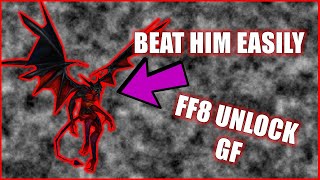 FF8 Remastered  How to beat Diablos  Final Fantasy VIII unlock GF [upl. by Attenaz]