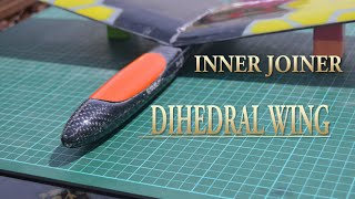 Homemade DLG Glider  Make 10 Degree Dihedral Angle Wing [upl. by Iderf]