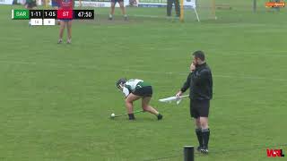 2024 1027 Sarsfields v St Thomas Galway Senior A Camogie Final Highlights [upl. by Kusin]