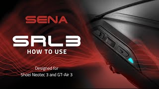 How to Use the Sena SRL3 Communication System  Tutorial [upl. by Montanez]