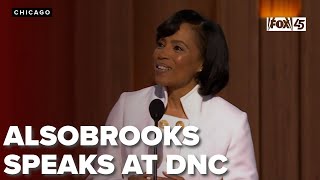 Angela Alsobrooks delivers remarks at the DNC [upl. by Hans]