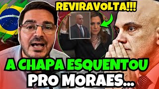 A CHAPA ESQUENTOU 🚨 Constantino fala sobre intimação que Moraes recebeu dos EUA [upl. by Akemahc]