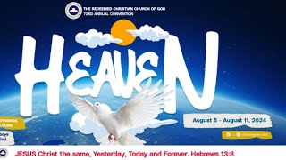 RCCG 72ND ANNUAL CONVENTION 2024  THEME HEAVEN  RCBC GRADUATION [upl. by Cowden4]