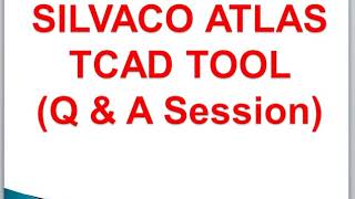 What is SILVACO amp TCAD [upl. by Enilegna]