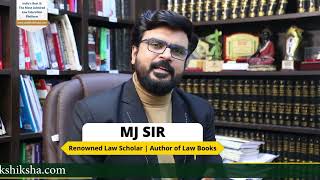 All India Bar Exam  AIBE॥ Which Bare Act is allowed  MJ Sir Explains [upl. by Nauh699]