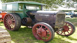 Antique 1925 McCormick Deering 1530 Tractor at the Edendale Vintage Machinery Club 2024 Crank Up [upl. by Adnilab630]