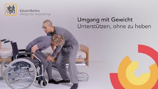 Kinaesthetics Pflegende Angehörige Mit Gewicht umgehen  Unterstützen ohne zu heben [upl. by Ear]