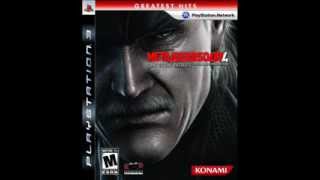 Metal Gear Solid 4  Final Boss Second Phase BGM  Tanker Incident Alert Mode Looping [upl. by Netsew]