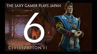 Part 6  Civilization VI Rise and Fall Deity Game as Japan [upl. by Eak]