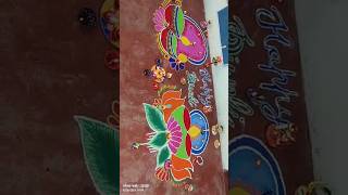 diwali happydiwali diwalirangoli festival viralshorts shorts shortsvideo youtubeshorts [upl. by Assanav]