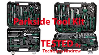 Parkside Tool Kit 95 Piece Set [upl. by Ennairac]