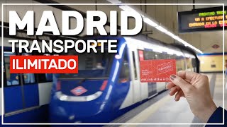 👉 TÍTULO TURISTICO  tarjeta de transporte para MADRID 160 [upl. by Thevenot]