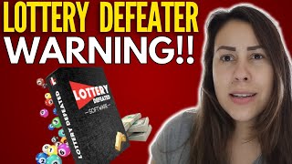 LOTTERY DEFEATER  🔴WARNING🔴  Lottery Defeater Software Reviews  Lottery Defeater System [upl. by Agnola]