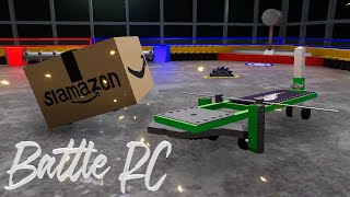 Battle RC New Bot Slamazon VS Traves T [upl. by Anyalram]