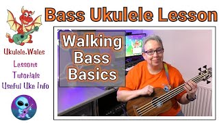 Walking Bass Line Tutorial For Bass Beginners  Easy [upl. by Nic]