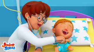 डॉक्टर चेकअप गाना Doctor Checkup Song Hindi Rhymes and Balgeet for Kids [upl. by Kooima]