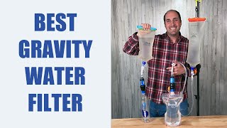 DIY Sawyer Squeeze 🔶 CNOC Vecto Gravity Water Filter Setup [upl. by Ykcir]