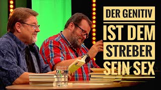 Jürgen von der Lippe und Jochen Malmsheimer  Der Genitiv ist dem Streber sein Sex [upl. by Helms]