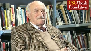 Simon Wiesenthal berichtet von seiner Befreiung aus dem KZ Mauthausen  USC Shoah Foundation [upl. by Adnah892]