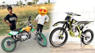 Dirt Bike Ki Modification Start 🔥Ab Aayega Maza 😍 [upl. by Ihn370]