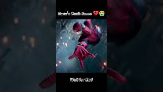 Gwens death sence😭💔spiderman marvel viralshorts shortsfeed youtybeshorts [upl. by Athalla659]