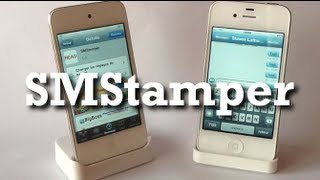 SMStamper  Les accusés de réception sur iPhone 4S43GS sous iOS 5x [upl. by Flosser]