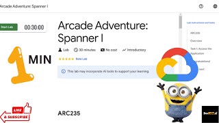 Arcade Adventure Spanner I ARC235 quicklabs quickstart arcadeadventure solutions swags [upl. by Acinomaj]