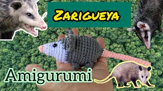 Amigurumi ZARIGÜEYA  Tutorial Principiantes [upl. by Tomkiel710]