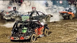 Demolition Derby Stock Compacts at New Alexandria August 3rd 2024 WampW Demo [upl. by Emmanuel608]