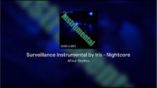 Surveillance Instrumental by Iris  Nightcore [upl. by Eelirem960]