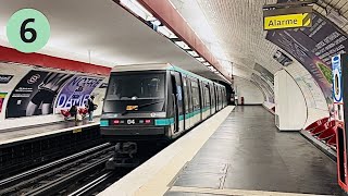 Instant métro  croisement de MP89 ratp  Ligne 6 Daumesnil [upl. by Suhsoj]