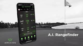 AI Rangefinder with Arccos Caddie [upl. by Gaston]