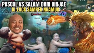 PASCOL VS SALAM DARI BINJAE‼️DILOCK SAMPEK NGAMUK‼️LAWAH KKJ AJA KAU BUJAANG [upl. by Preciosa]