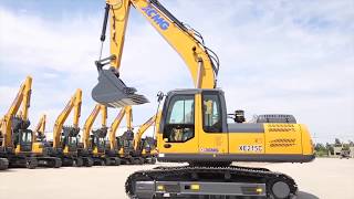 XCMG official Excavator XE215C [upl. by Aretha672]